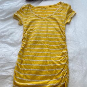 Yellow top worn once